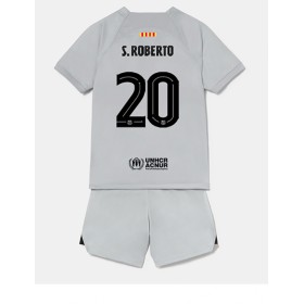 Baby Fußballbekleidung Barcelona Sergi Roberto #20 3rd Trikot 2022-23 Kurzarm (+ kurze hosen)